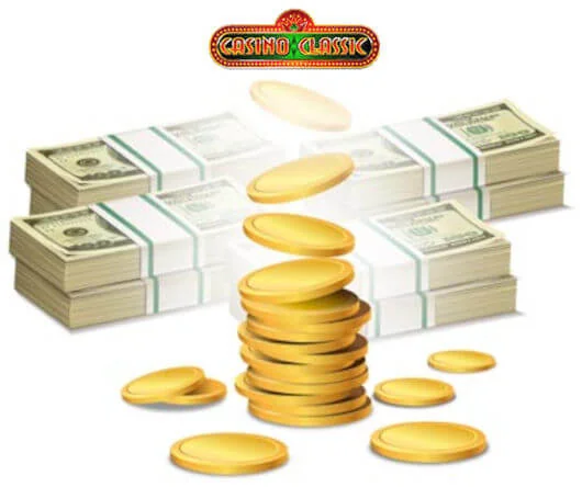 Screenshot of the Casino Classic bonus offer page