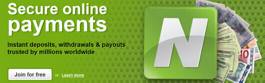 Neteller online payment option