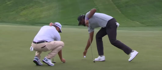 Golf players on the course, representing various golf betting markets and bet types