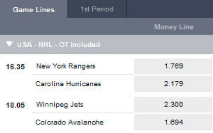 Moneyline Betting
